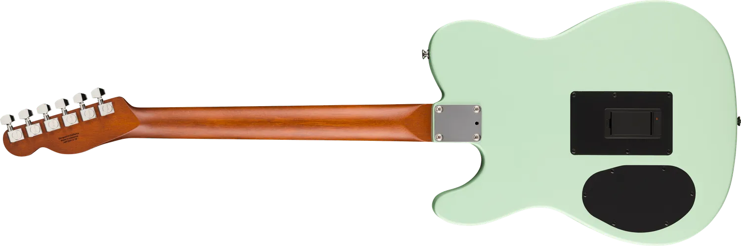 Squier Acoustasonic Standard Telecaster ibrida surf green rosewood