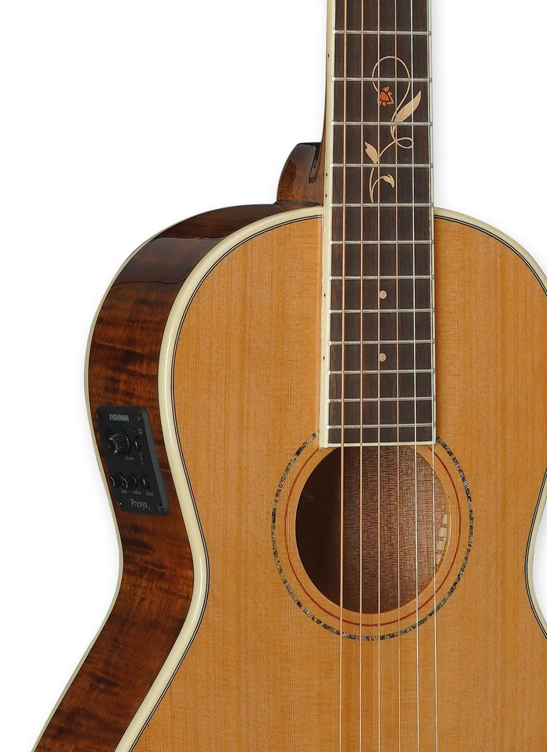Tagima Florens FS 500 EQ acustica parlor nera cedro