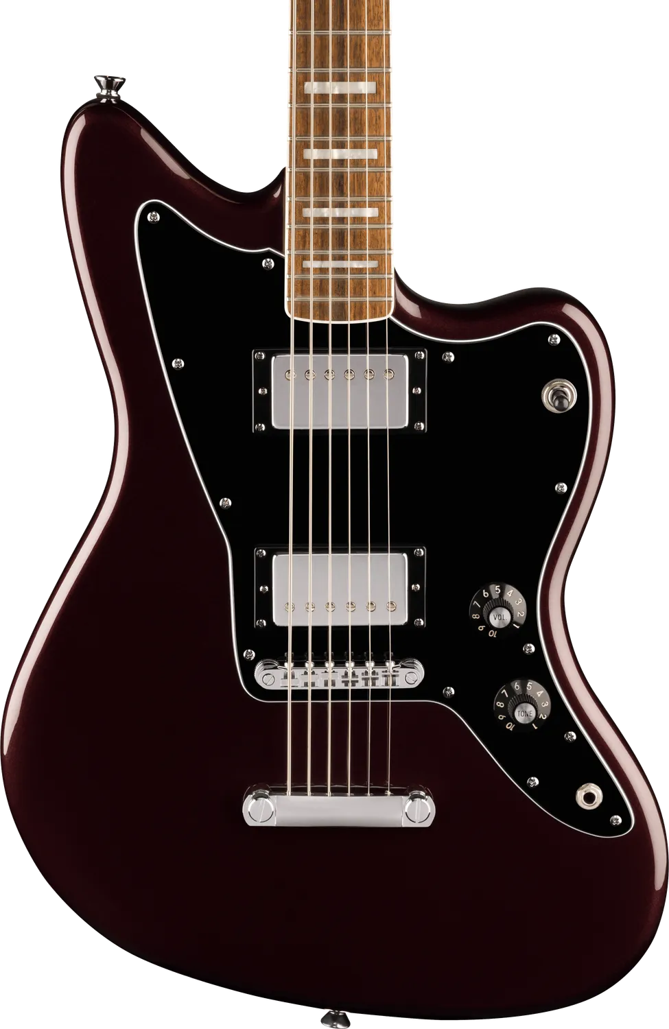 Squier Paranormal Baritone Jazzmaster HH elettrica Sea Foam Green