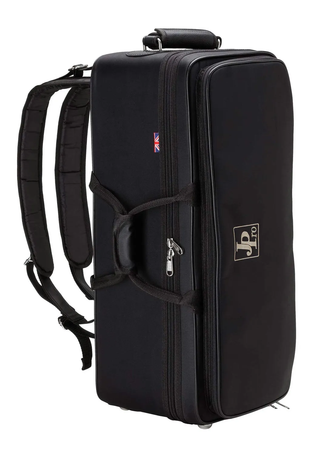 John Packer JP851 Pro custodia doppia tromba nera leggera