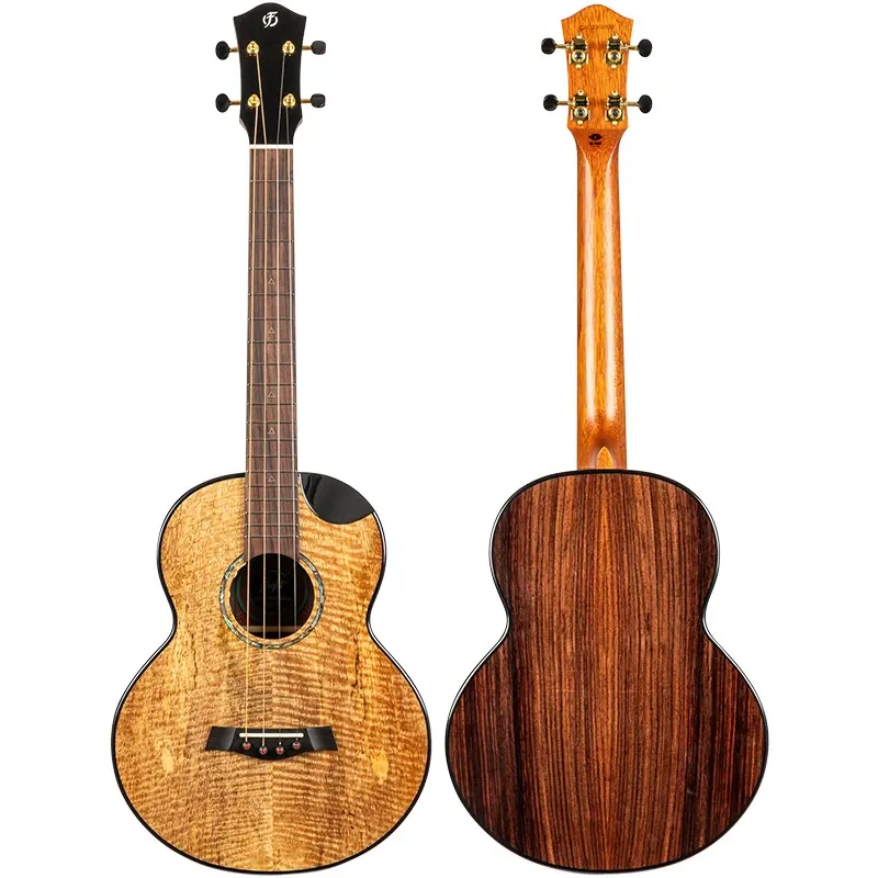Flight Princess Maia EQ-A ukulele baritono corde acciaio