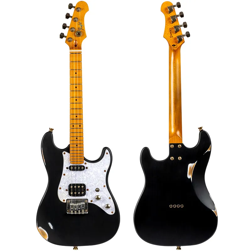 Flight Rock Pathfinder ukulele tenore elettrico relic