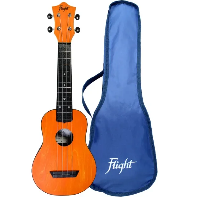 Flight TUS35 Orange Ukulele Soprano da Viaggio Resistente