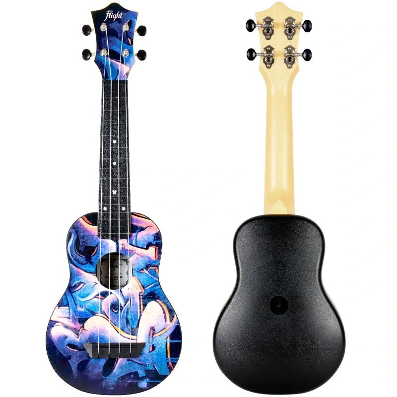 Flight TUS40 Graffiti ukulele soprano da viaggio