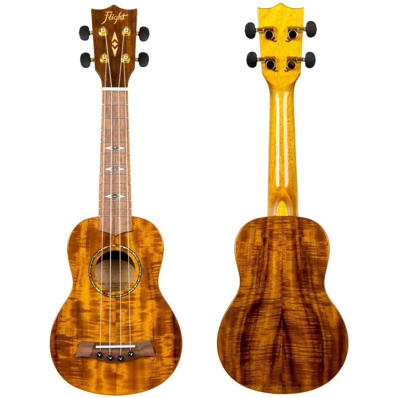 Flight Supernatural DUS445 ukulele soprano acacia