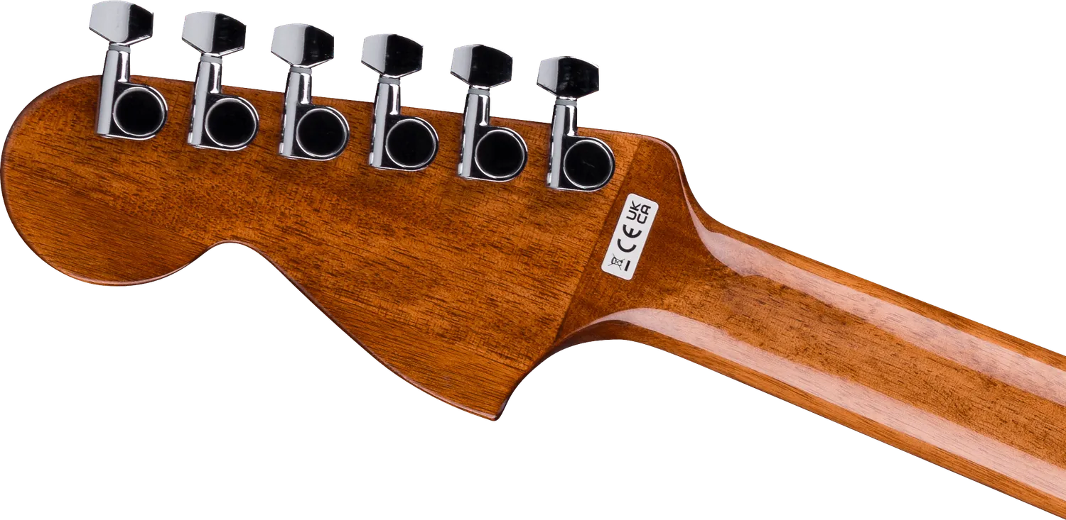 Squier California Monterey acustica nera orchestra sapele