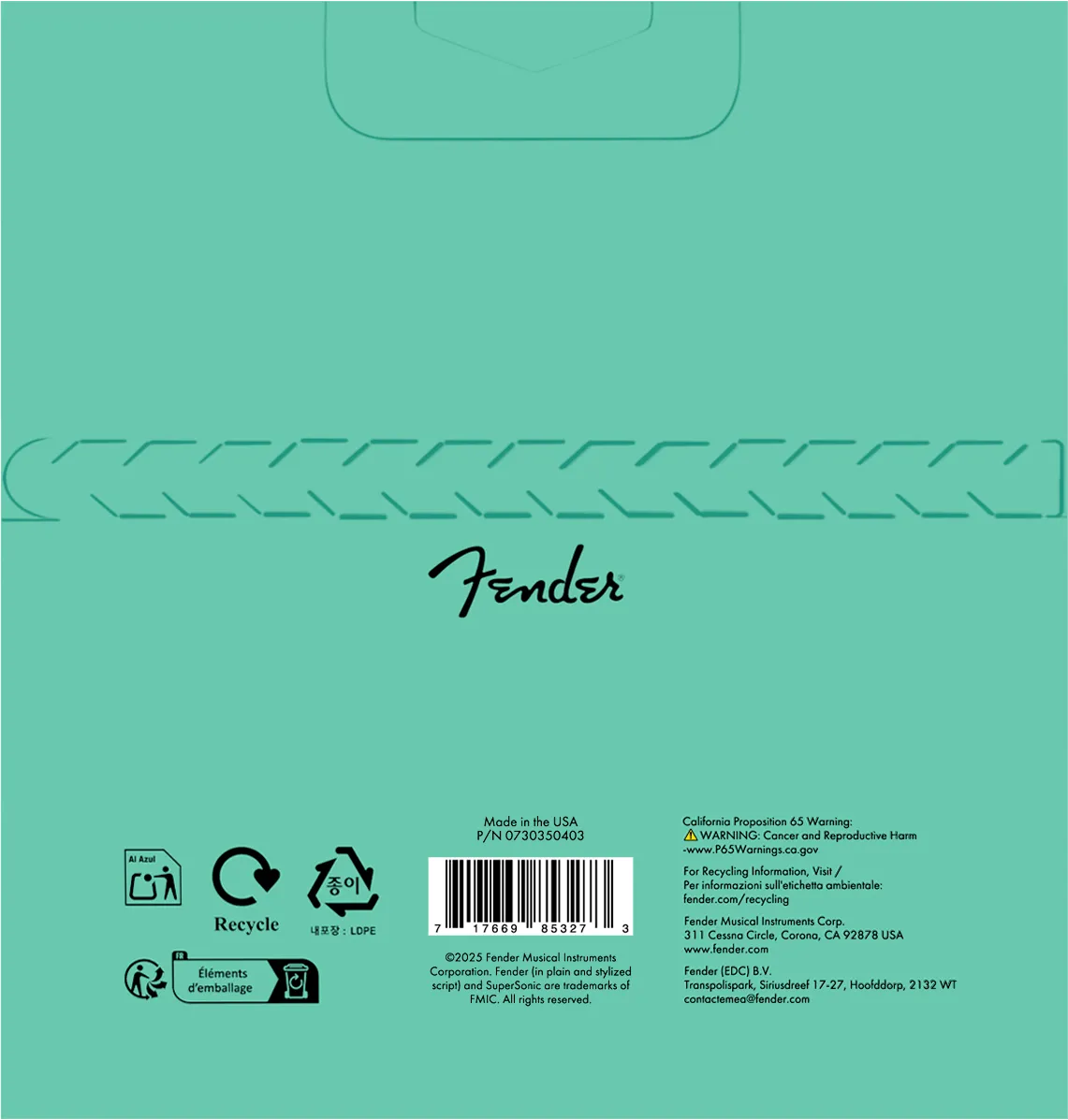 Fender SuperSonic 350 corde chitarra elettrica 009-042 acciaio