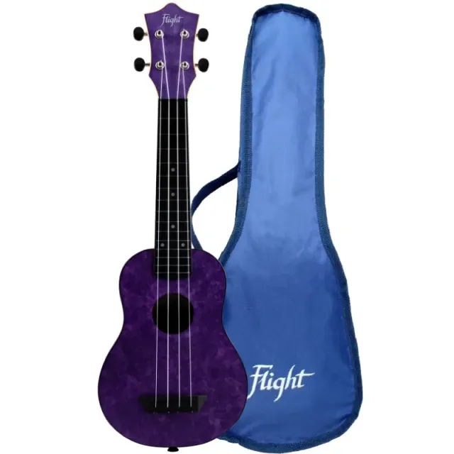 Flight TUS65 Amethyst ukulele soprano viola da viaggio