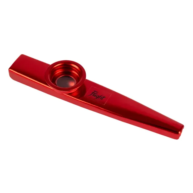 Flight KZRD kazoo rosso in metallo