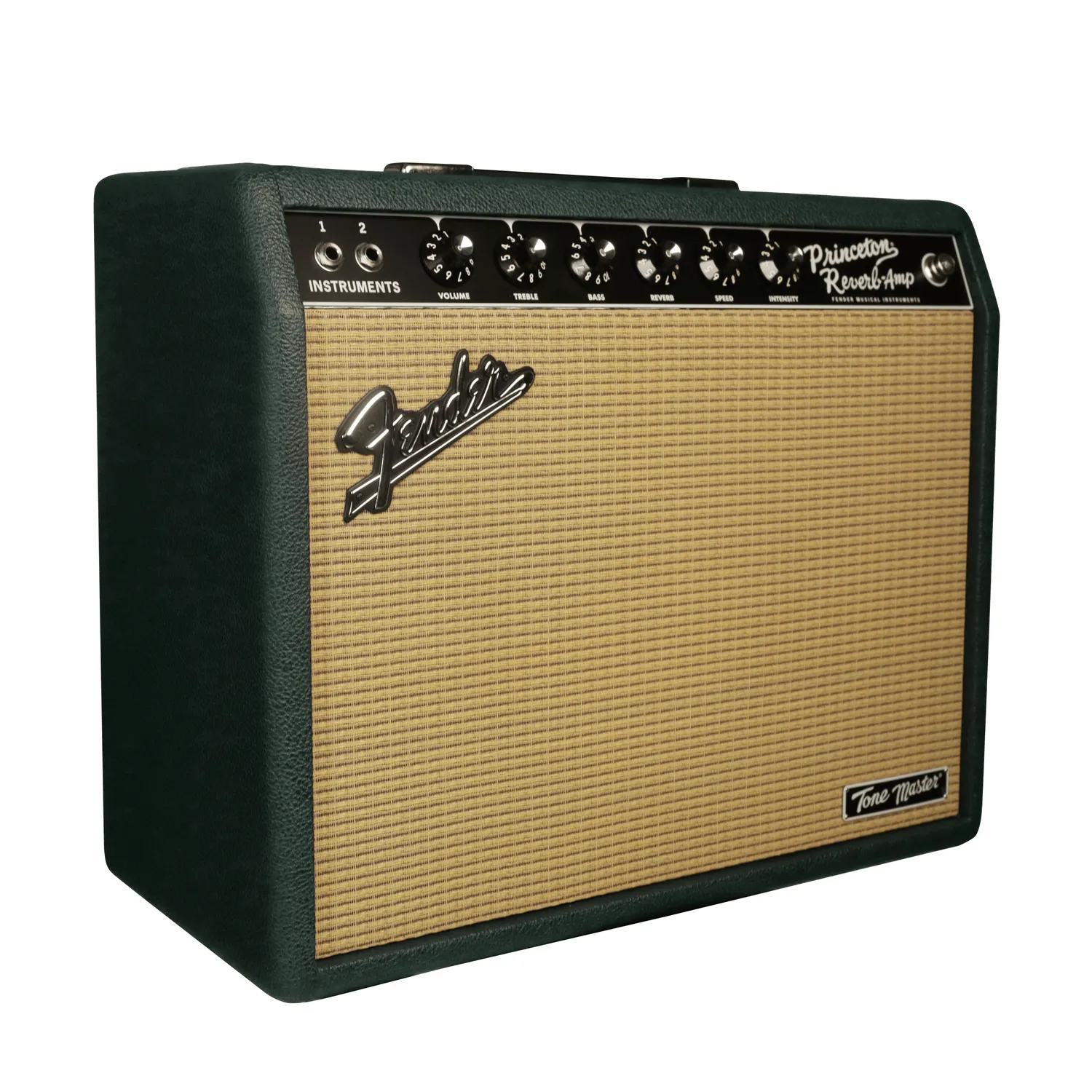Fender Tone Master Princeton Reverb ampli chitarra green
