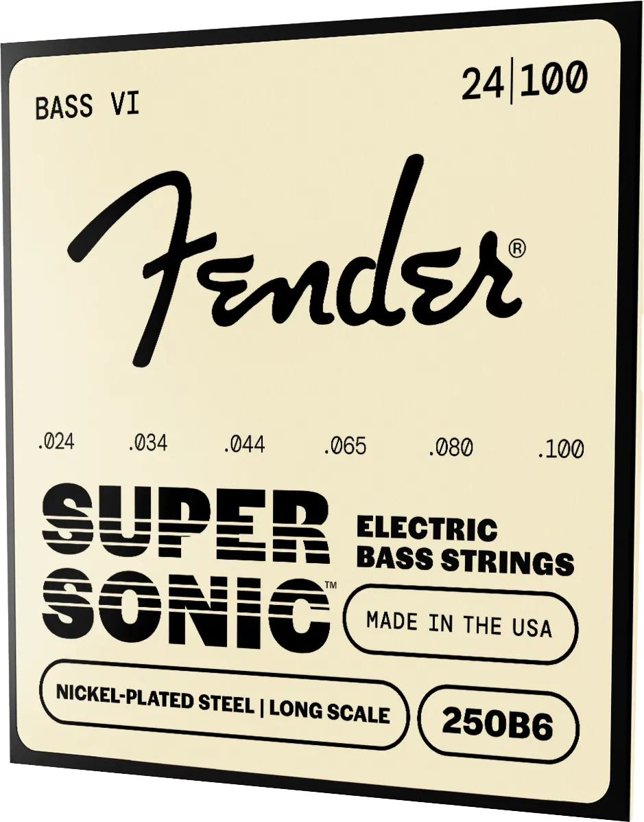 Squier SuperSonic corde Bass VI 024-100 acciaio 6 corde