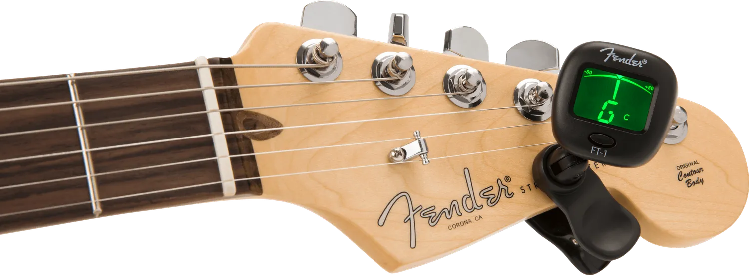 Fender FT-1 Pro accordatore clip nero per chitarra