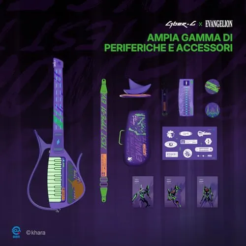 Enya Cyber-G Evangelion smart guitar viaggio senza corde