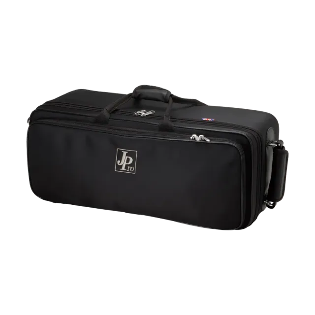 John Packer JP851 Pro custodia doppia tromba nera leggera