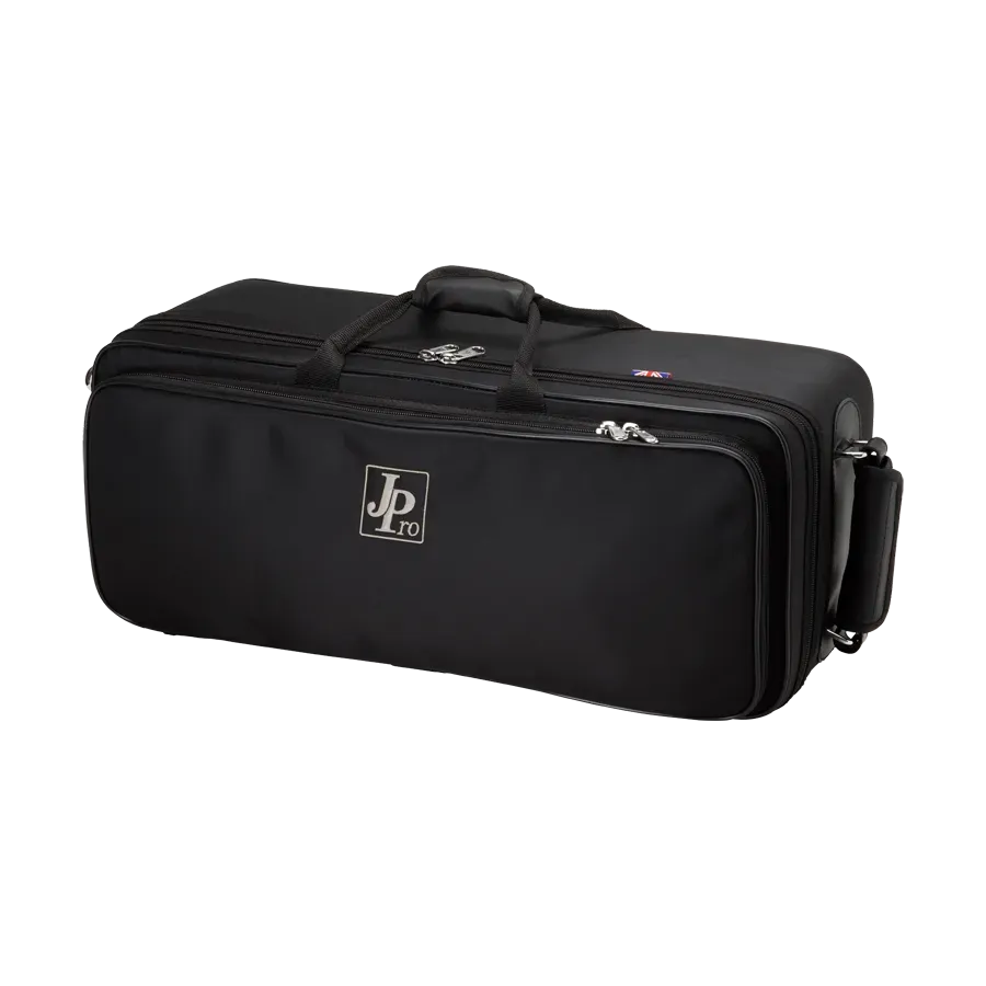 John Packer JP851 Pro custodia doppia tromba nera leggera