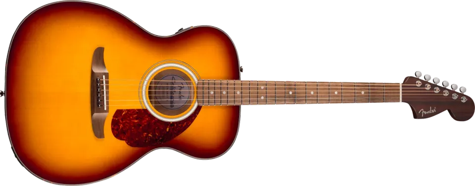 Fender California Deluxe Monterey E acustica honey sunburst