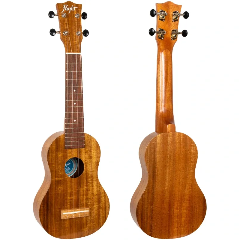 Flight WUS-4 Ukulele Soprano Koa Laminato Classico