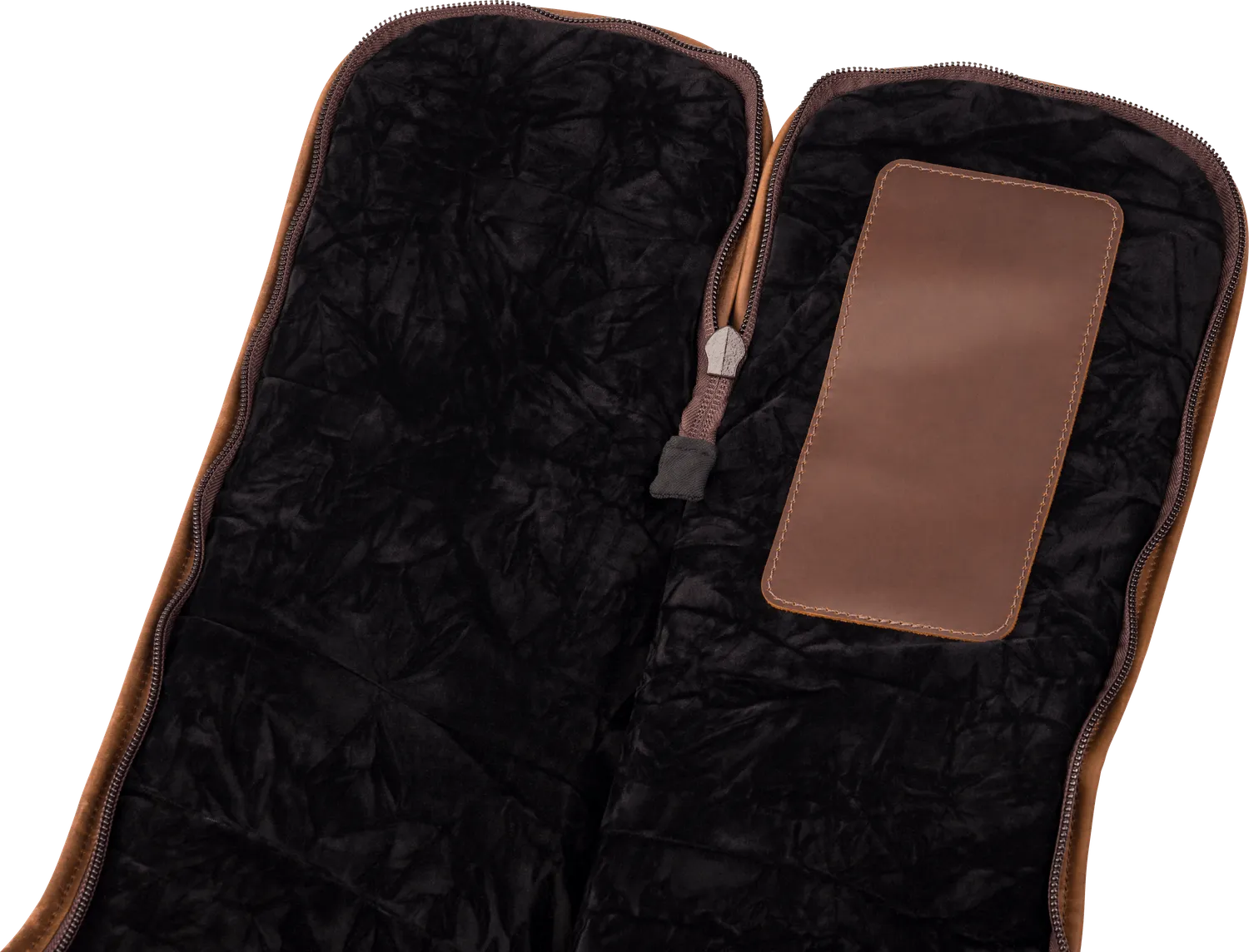 Fender Custom Shop Leather Gig Bag Marrone