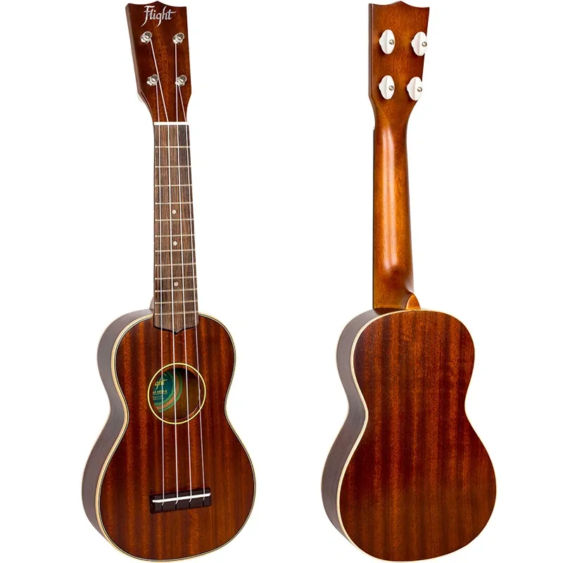 Flight Heritage MUS2 ukulele soprano mogano massello