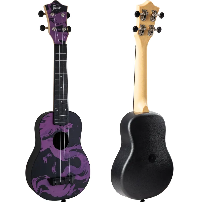 Flight TUS40 Dragon ukulele soprano da viaggio in plastica