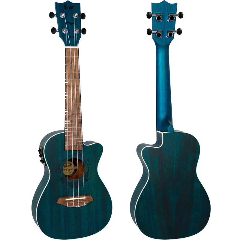Flight DUC380 CEQ Topaz ukulele concerto elettrificato