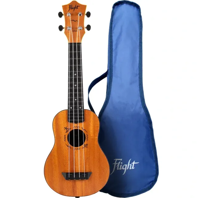 Flight Travel TUS53 ukulele soprano mogano