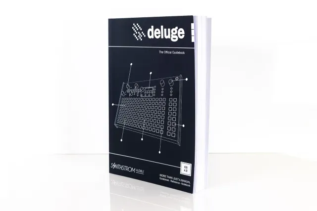 Synthstrom Audible Deluge manuale OLED cartaceo A5 312 pagine