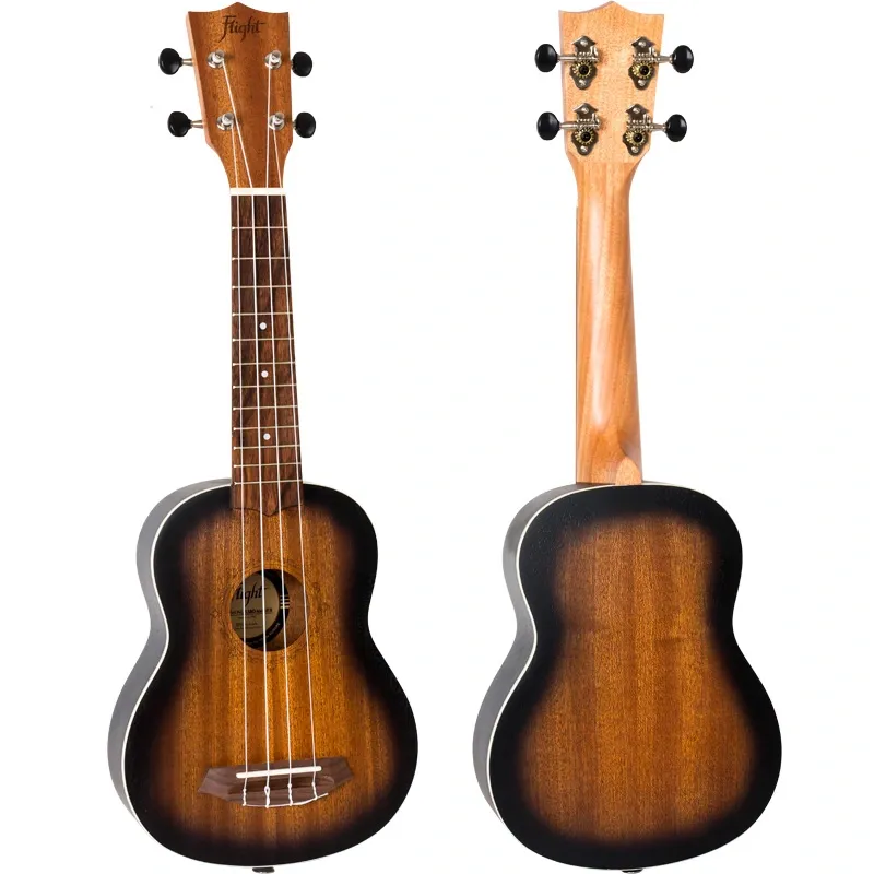 Flight Gemstone NUS380 Amber ukulele soprano mogano