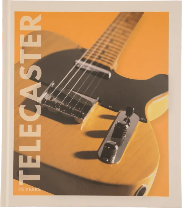 Fender 75th Telecaster Anniversary libro inglese
