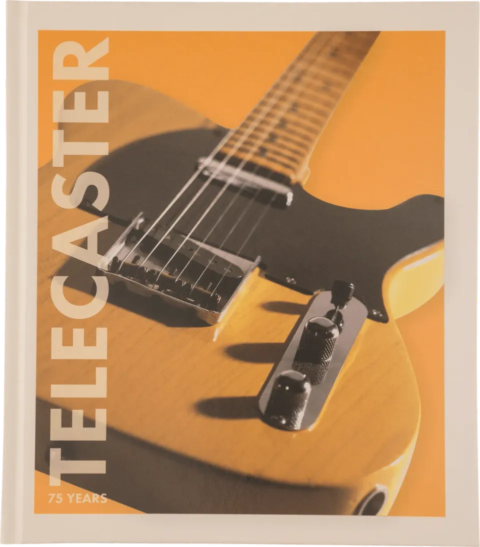 Fender 75th Telecaster Anniversary libro inglese