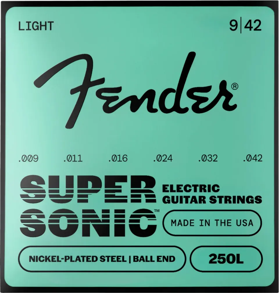 Fender SuperSonic 250 corde chitarra 009-042 3 pack