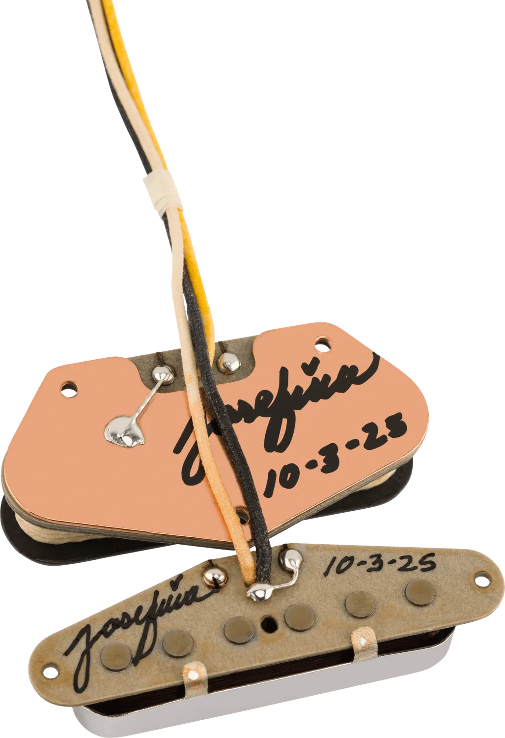 Fender Tomatillo Telecaster pickup set Josefina alnico nero