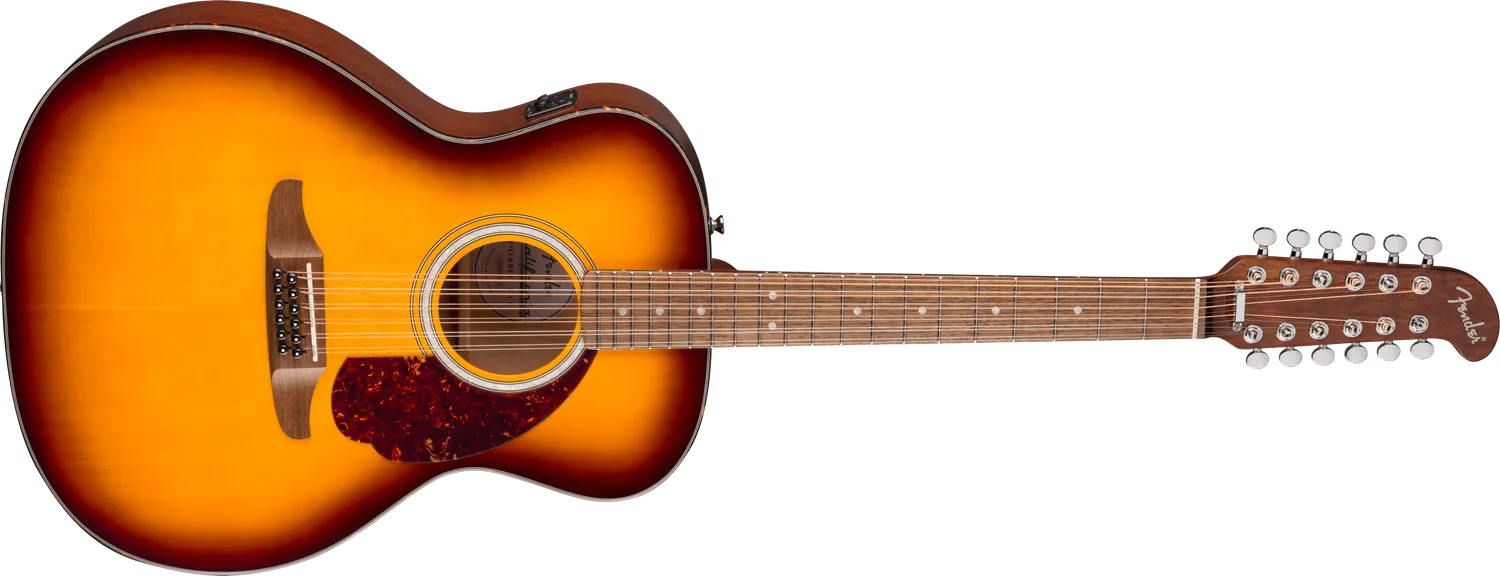 Squier California Villager chitarra acustica 12 corde sunburst