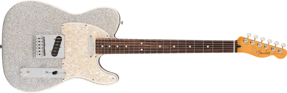 Fender 75th Player II Sparkle Telecaster elettrica Diamond Dust