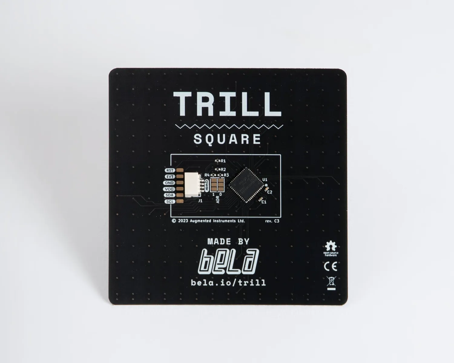 Bela Trill Square sensore touch XY 69 mm capacitivo