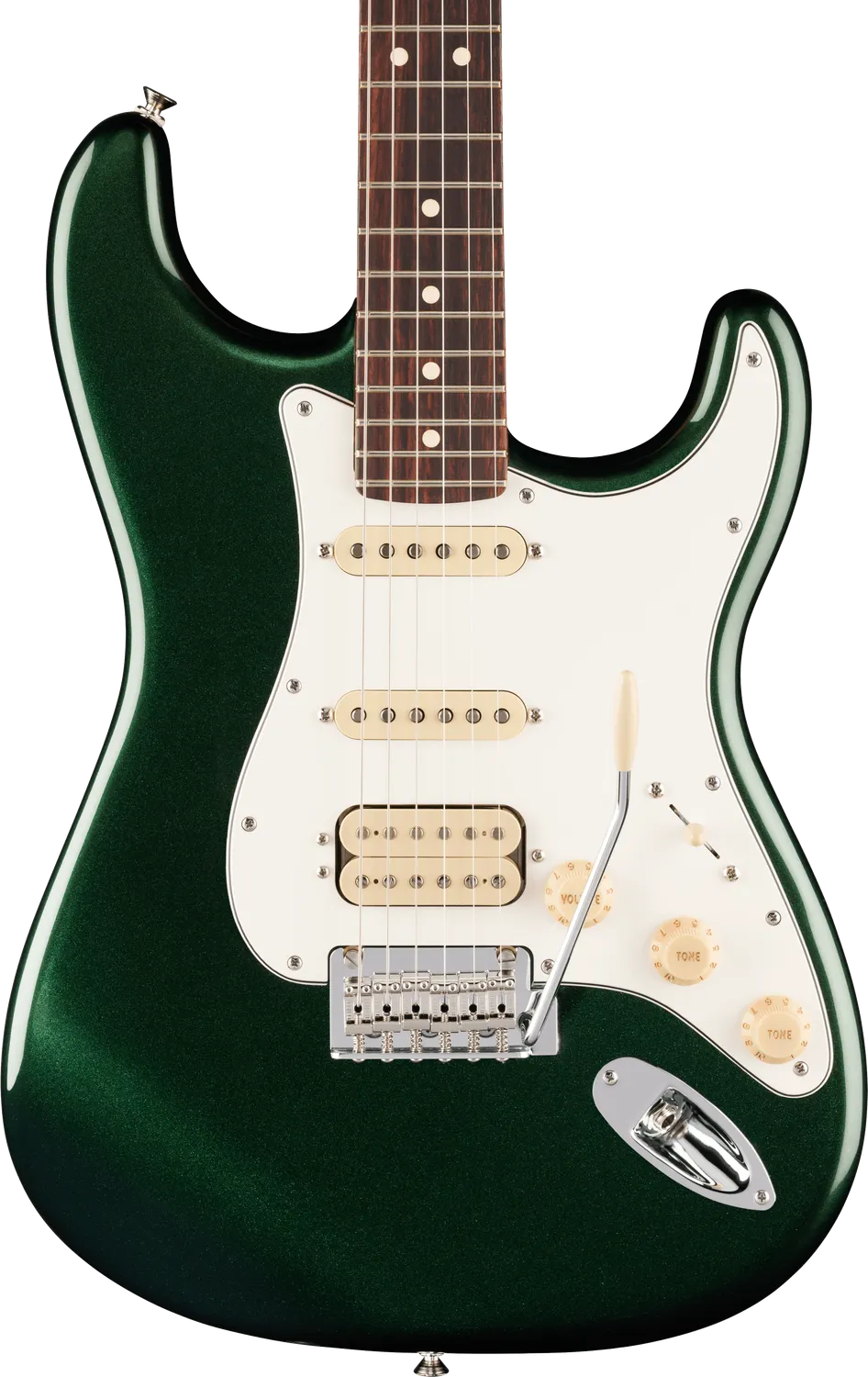 Fender Player II Stratocaster HSS chitarra British Racing Green