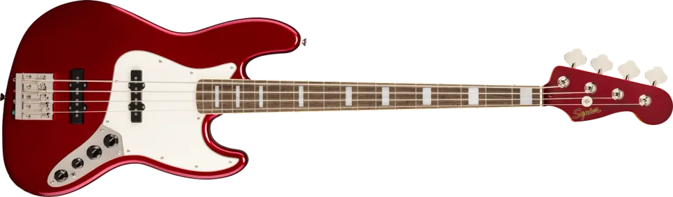 Squier Classic Vibe Jazz Bass attivo 70s rosso