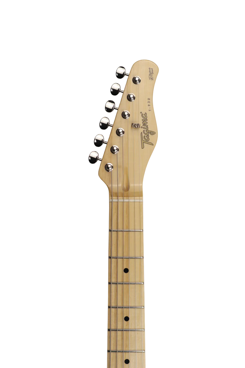 Tagima T-930 chitarra elettrica Brazil White upgraded