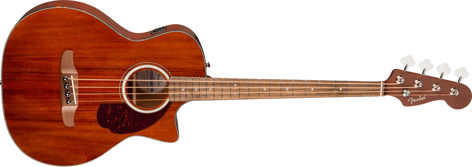 Fender California Kingman basso acustico Natural mogano elettrificato
