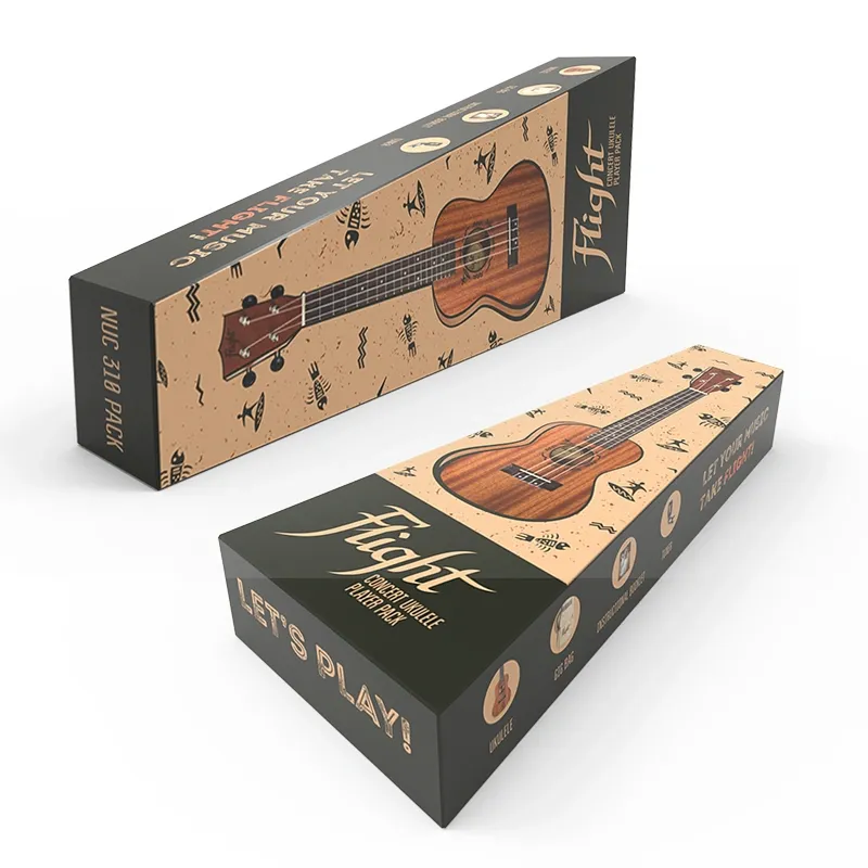 Flight Natural NUC310 ukulele concerto pack