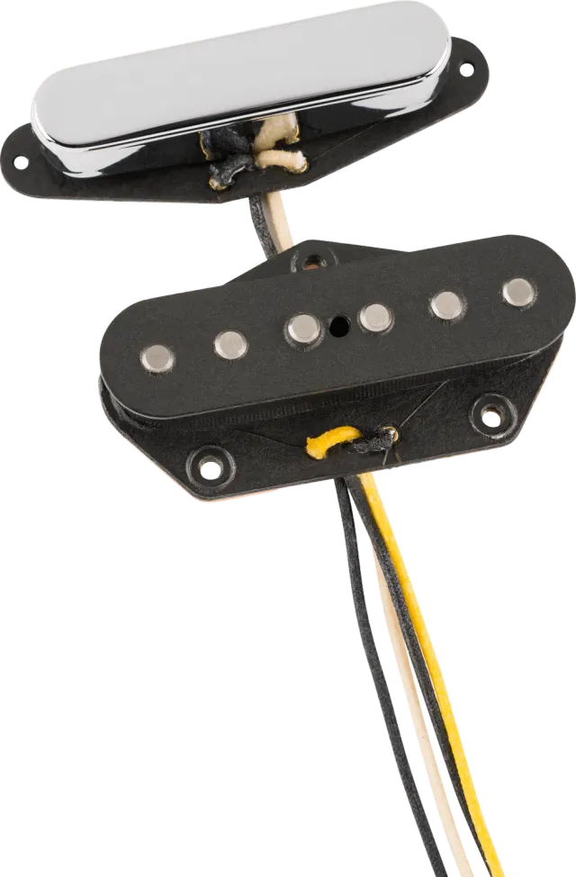 Fender Coastline 63 pick-up Telecaster set nero cromo