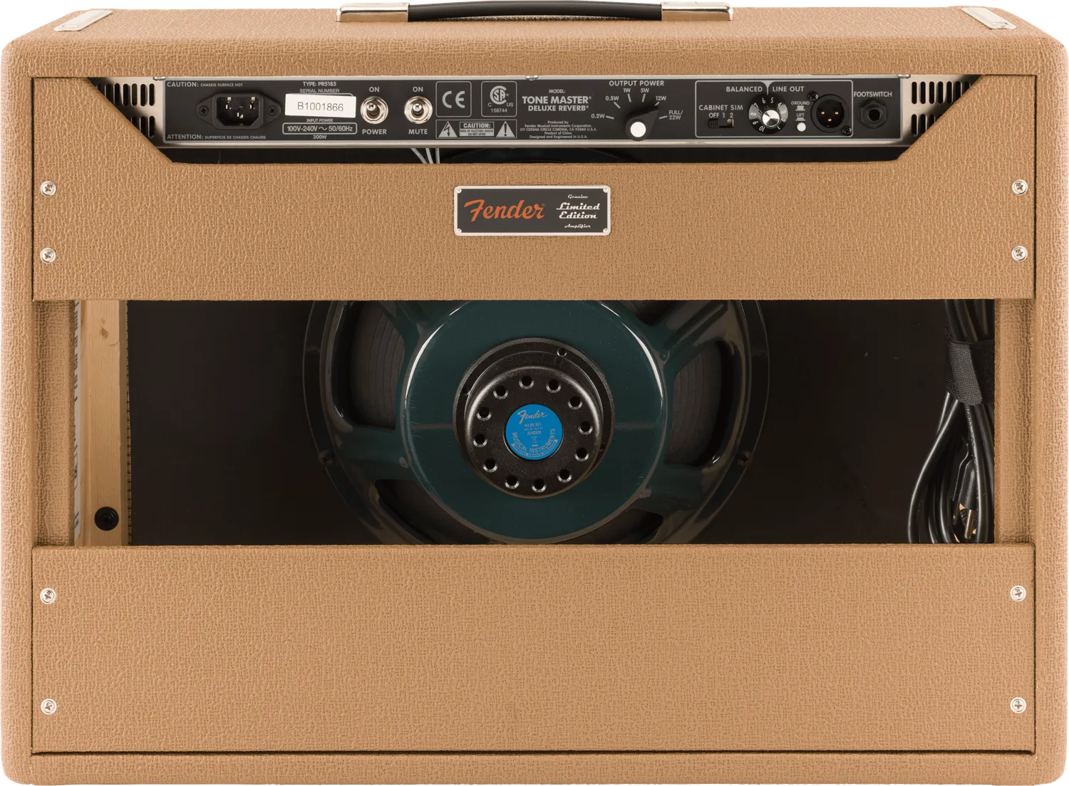 Fender Tone Master Deluxe Reverb amplificatore Cocoa EU
