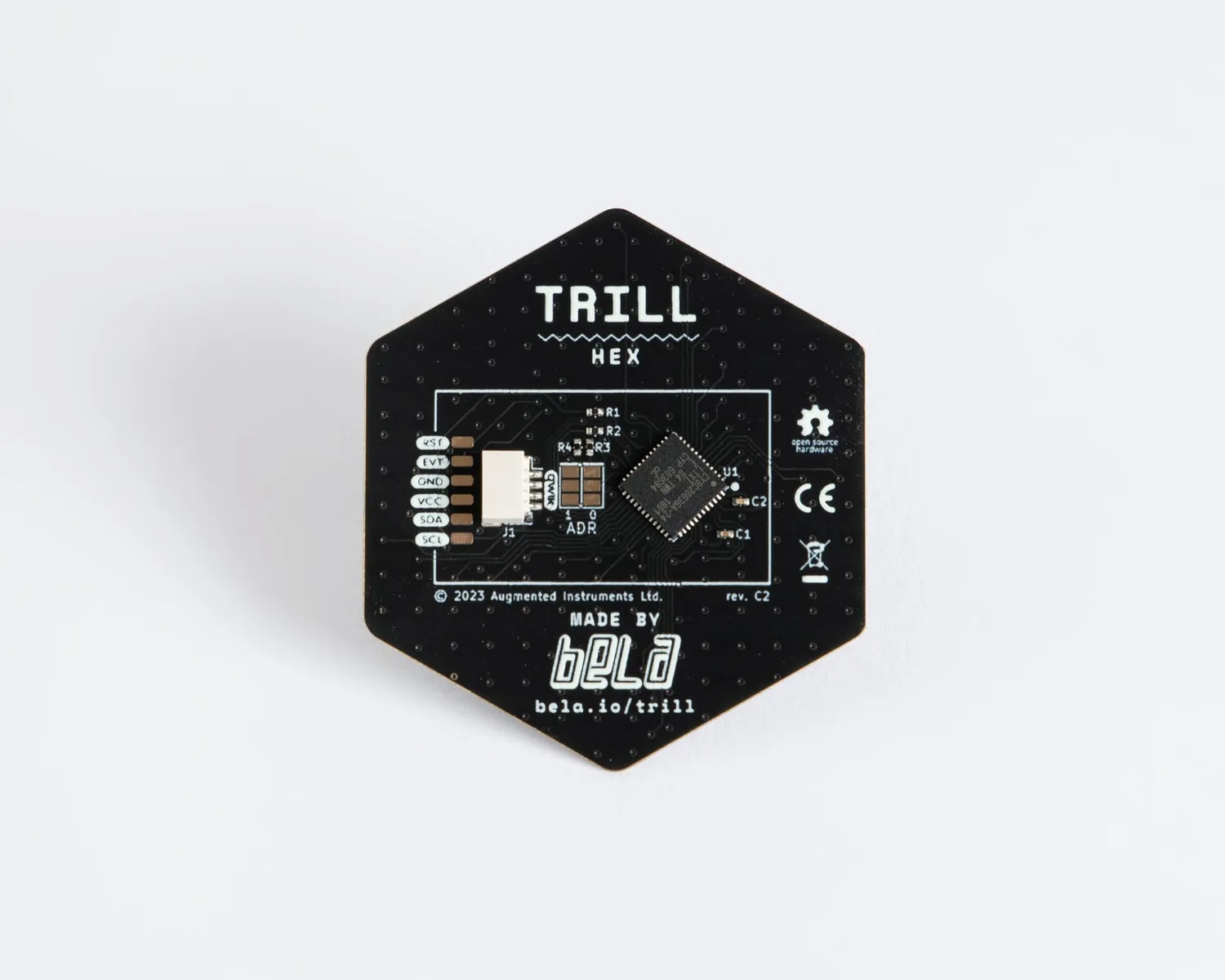 Bela Trill Hex sensore touch esagonale XY capacitivo