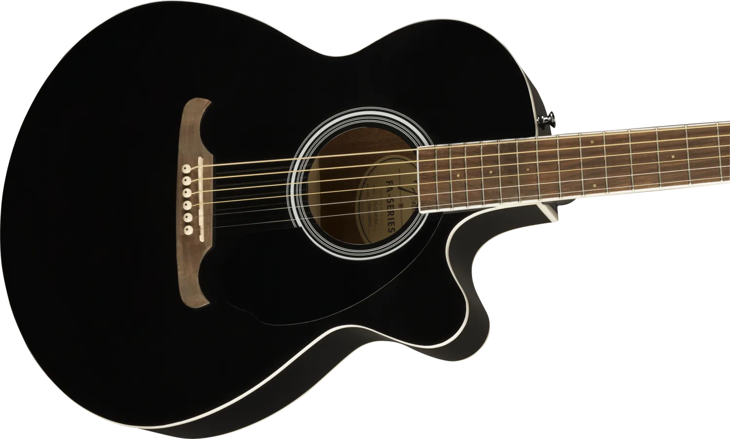 Fender FA-135CE Concert acustica elettrificata Black