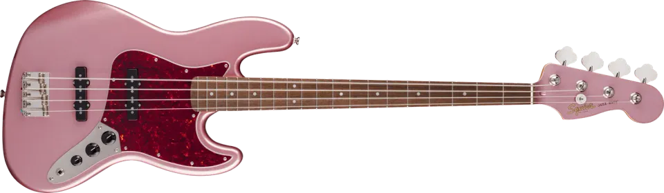 Squier Classic Vibe 60s Jazz Bass basso elettrico burgundy