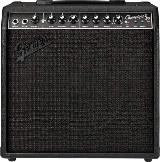 Fender Champion II 50 amplificatore chitarra nero 50W