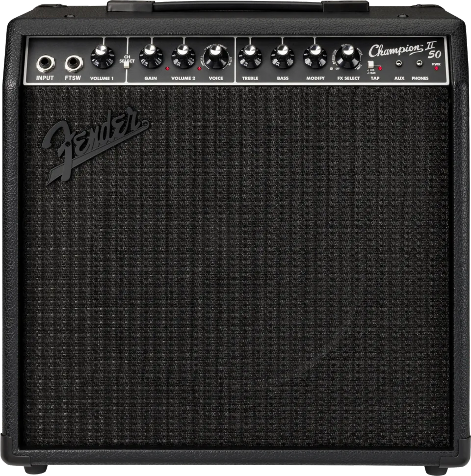 Fender Champion II 50 amplificatore chitarra nero 50W