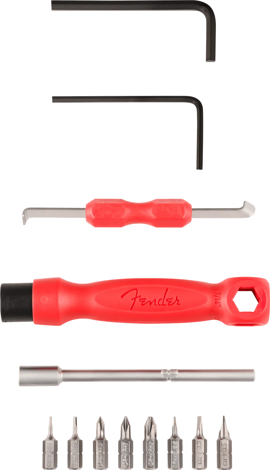 Fender x MusicNomad Tool Kit attrezzi chitarra valigetta