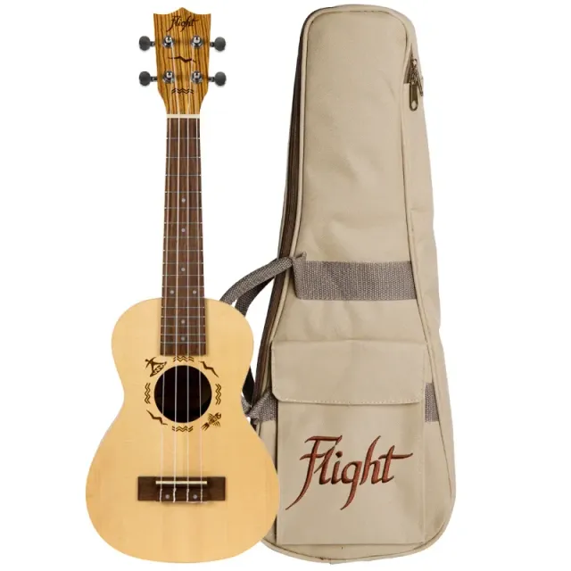 Flight Designer DUC525 SP/ZEB ukulele concerto brillante