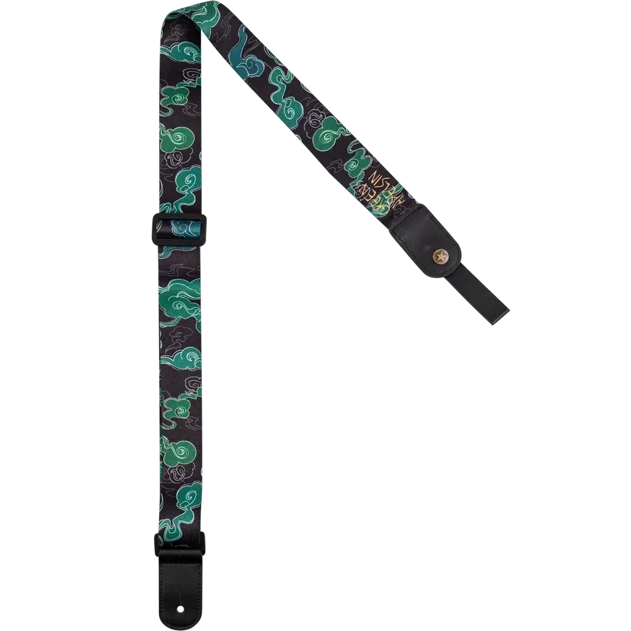 Flight S35 Jade Clouds tracolla ukulele verde firmata Apelsin